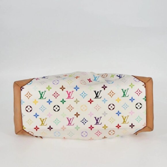 LOUIS VUITTON Monogram Multicolor Ursula Tote Bag White - Picture 8 of 16
